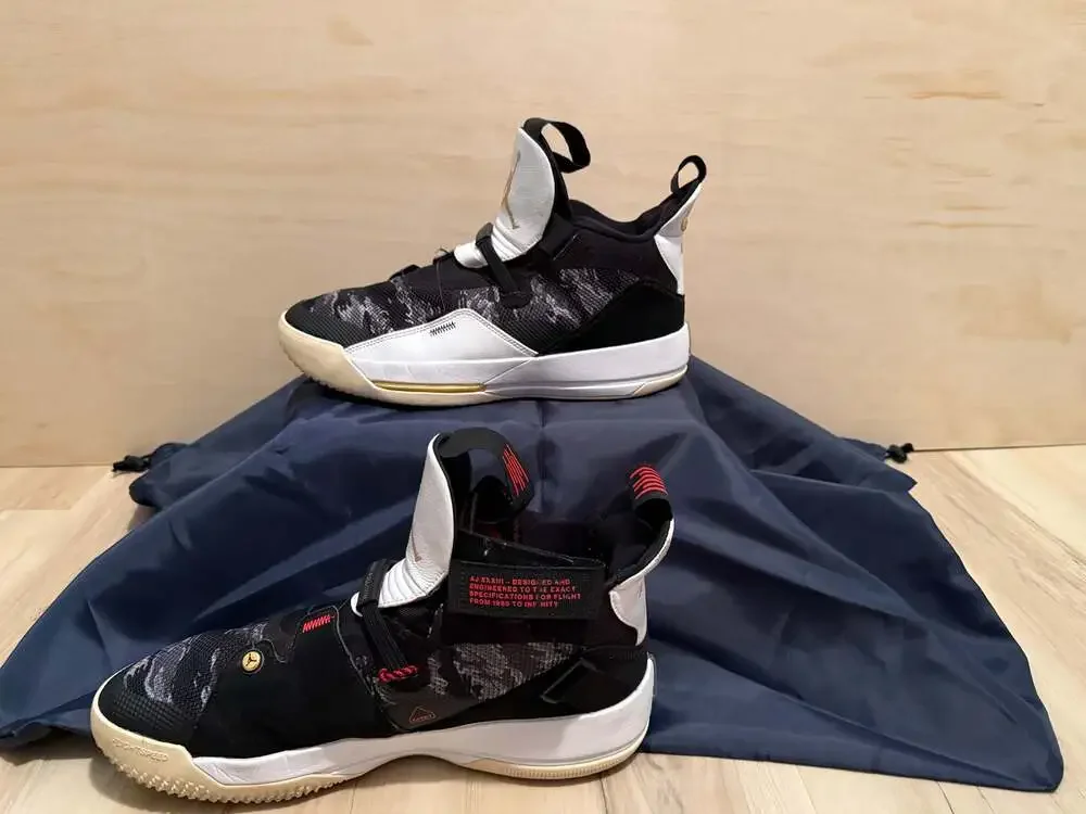 Air Jordan 33 XXXIII Tiger Camo Basketball Shoes